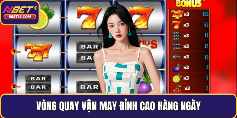 Vòng quay vận may đỉnh cao hàng ngày